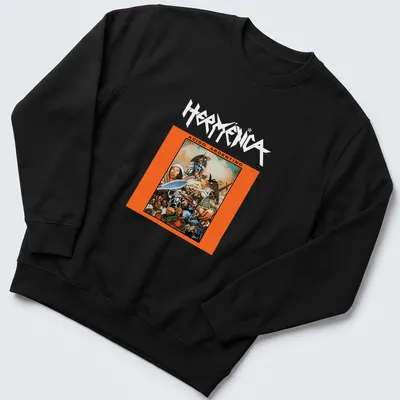 Vibrant graphic t-shirt featuring Argentinian cultural illustration with the text ACIDO ARGENTINO — printed on a unisex sweatshirt