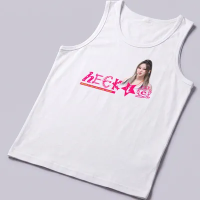 KPop t-shirt featuring Byun Seo-young's name and title in bold typography — printed on a tank top