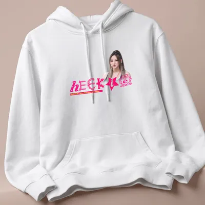 KPop t-shirt featuring Byun Seo-young's name and title in bold typography — printed on a unisex hoodie