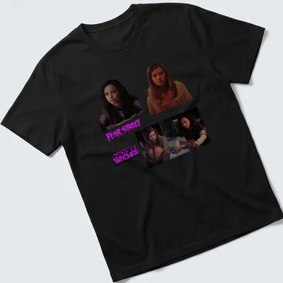 Graphic of Fear Street characters with the text 'Fear Street Shadyside Witches' in purple, black, brown, and cream.