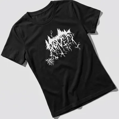 Bold typography shirt with the text 'Shape Of Despair' conveying existential humor. — printed on a women's shirt